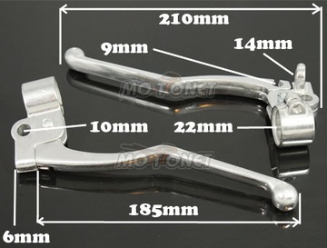 JAWA CZ 350 634 Рычаг тормоза сцепления Рычаг 2