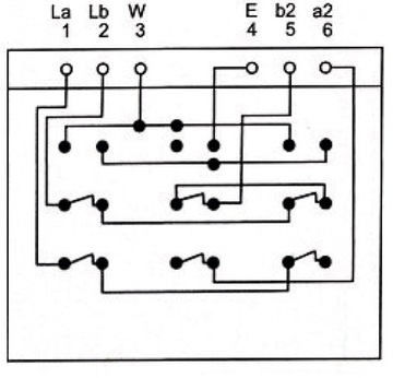 3 x TAE-NFN короб для скрытого монтажа - Цветная версия
