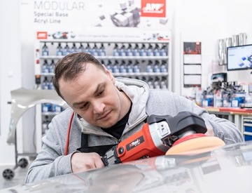 APP NTOOLS RPII 180E электрическая полировальная машина 1400 Вт