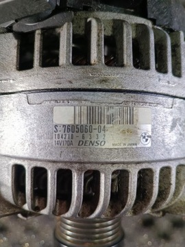 ALTERNÁTOR 170A BMW 116I N13B16A 2012R 7605060