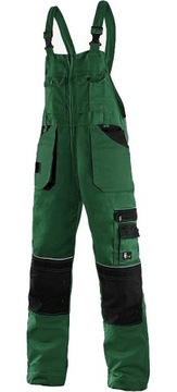 ZIELONE SPODNIE ROBOCZE OGRODNICZKI CXS r. 58