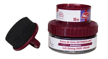 ВОСКОВОЙ КРЕМ ДЛЯ ОБУВИ НОСОК бордовый