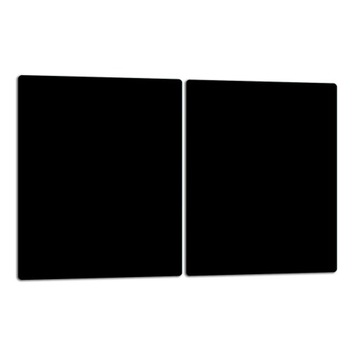 2x SZKLANA PŁYTA DESKA DO KROJENIA 40x52 CZARNA KUCHNIA Szkło Hartowane