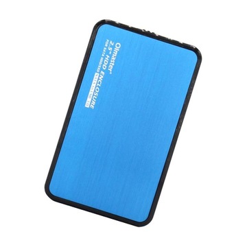 Obudowa dysku twardego USB3.0 2,5-calowa zewnętrzna obudowa SSD, niebieska