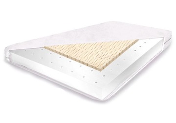 DZIECIĘCY MATERAC 80X200 Z LATEKSEM 18CM POLSKI