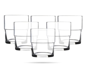 6 x Niska szklanka Hill 300 ml PASABAHCE