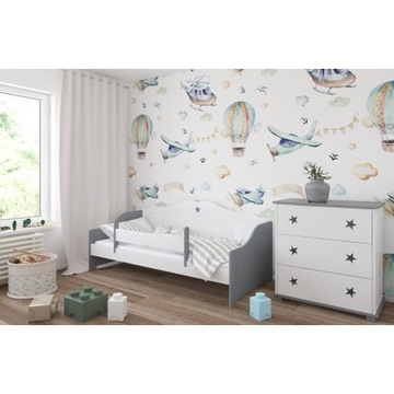Łóżko dziecięce SOFA z szufladą 180x80 + materac