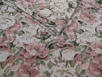 ТКАНЬ ОБИВОЧНАЯ ANTICO, ТОЛСТЫЙ ЖАККАРД, ЦВЕТ 282