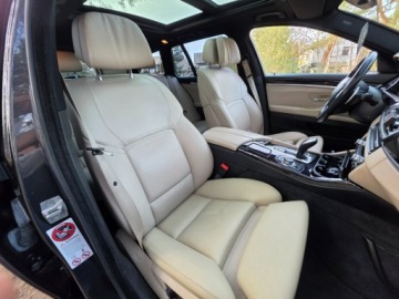 BMW Seria 5 F10-F11 Touring 530d 258KM 2011 BMW Seria 5 X-Drive Jasne Skory Komfort Head Up Panorama Hak Webasto 3.0, zdjęcie 13