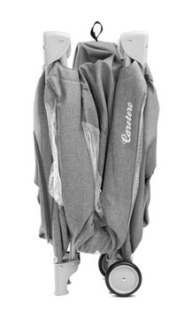 Детская кроватка Caretero BASIC PLUS GREY