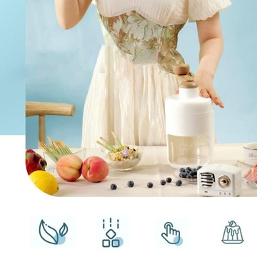 Maszyna do lodów sorbetu Slushy Maker Mocny Granitor Prezent dla dzieci