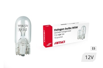 ŻARÓWKI W5W T10 5W W2.1x9.5d 12V 2szt