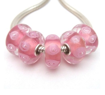 CHARMS ZAWIESZKA KORALIK SZKŁO MURANO BEADS
