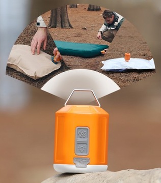 НАСОС ДЛЯ МАТРАСА, отсос воздуха, фонарик 4.0