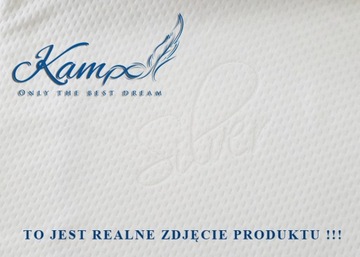 Pokrowiec na materac Silver 140X210 Na wymiarZamek