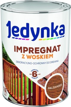 Jedynka impregnat z woskiem drewna 0,9L palisander