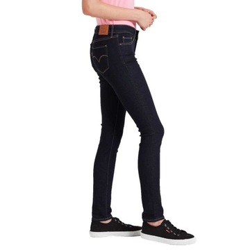 rurki LEVI`S 711 Skinny granatowe W26 L32 26x32