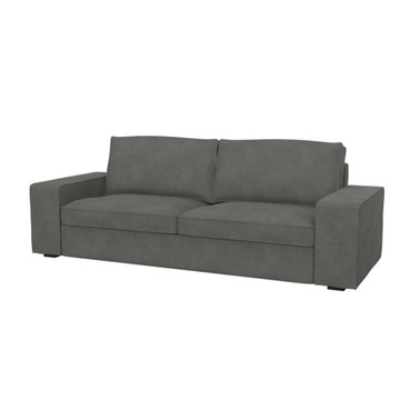 KIVIK Pokrycie sofy 3-os, Velvet Grey
