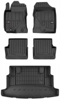 Set 3D gumové rohože Toyota Corolla 9 E120 Hb 2002-2007