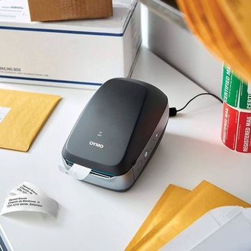 Drukarka Etykiet DYMO LabelWriter WIRELESS + Wi-Fi + USB + Rolka Startowa