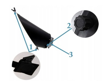 ВРАЩАЮЩАЯСЯ ПЛАСТИНКА ДЛЯ ФОНОВОГО ОСВЕЩЕНИЯ ФОНОВ BOWENS KLF