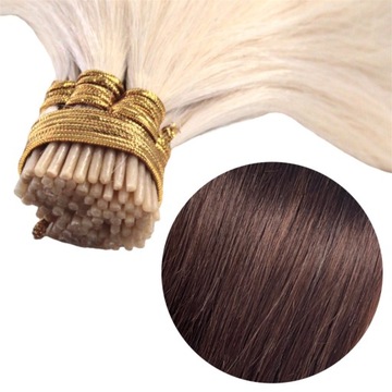 WŁOSY DOCZEPIANE Naturalne PASEMKA 50cm ringi #2