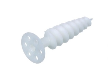 Kołek Spiralny Do Styropianu Ślimak Wkręt Kotwa Thermo Plus Rozporowy 85mm