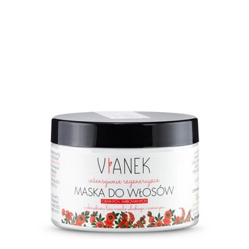 VIANEK Intensywnie Regenerująca Maska do Włosów Ciemnych, Farbowanych 150ml