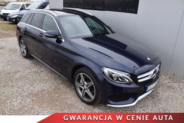 Mercedes Klasa C W205 Kombi 200 184KM 2015 Mercedes-Benz Klasa C AMG SkoraElektryka El. klapa Panorama-Dach Asystent, zdjęcie 1