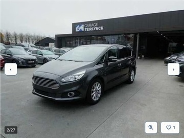 Ford S-Max II Van 2.0 TDCi 150KM 2016 FORD S-MAX TITANIUM 4x4! Super stan!