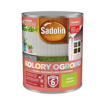Sadolin Kolory Ogrodu Zielona Limonka 0,25l