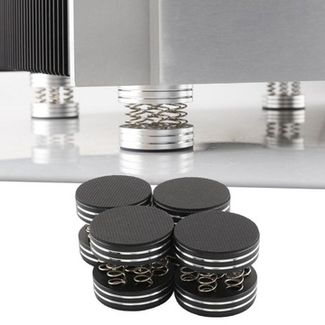 HiFi Audio Stand Пружинные демпфирующие ножки для черного цвета