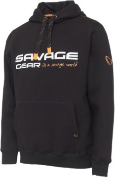 BLUZA SAVAGE GEAR COSMO HOODIE BLACK L