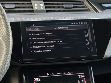 Audi Q8 e-tron 95kWh 340KM 2023 Audi Q8 Sportback e-tron S-line LED Matrix Black Pakiet Elektryczny 340KM, zdjęcie 23