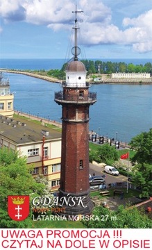 LATARNIA MORSKA GDAŃSK NOWY PORT MAGNES 4K