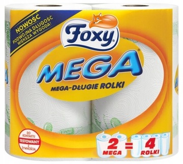 FOXY MEGA XXL Ręcznik Papierowy 2 rolki