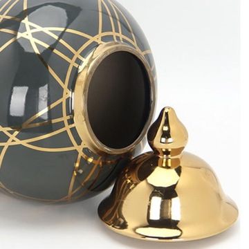 Керамическая подставка для имбирной банки, ваза, фарфоровое хранилище.