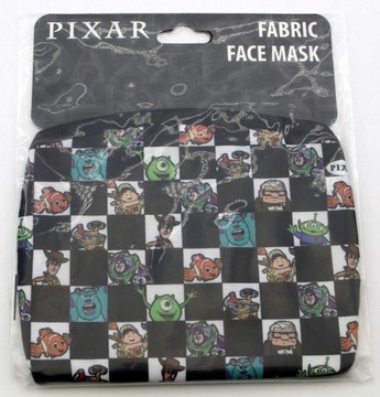 Медицинская маска для взрослых насыщенных цветов DISNEY PIXAR Двухслойный