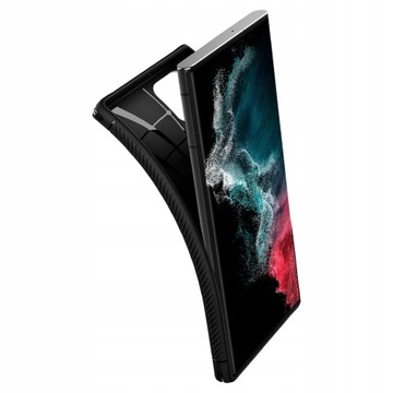 ЧЕХОЛ Samsung S908/S22u SPIGEN RUGGED ARMOR черный/черный