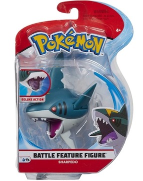 Figurka POKEMON Sharpedo z Funkcją Ataku