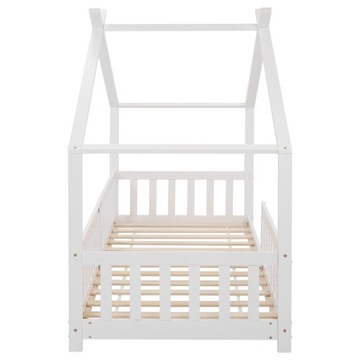 Кровать детская HOME 80X160 WHITE STEL 200x90см