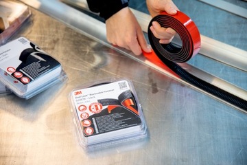 3M Dual Lock SJ3870 Черная промышленная липучка 25 мм — 1 МЕТР