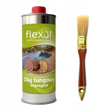 Olej tungowy 500ml impregnat do drewna 100% naturalny GRATIS