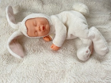 Кукла Энн Геддес - БЕЛЫЙ ЗАЙЧИК