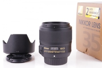 Obiektyw Nikkor 35mm f/1.8 AF-S FX G ED Nikon