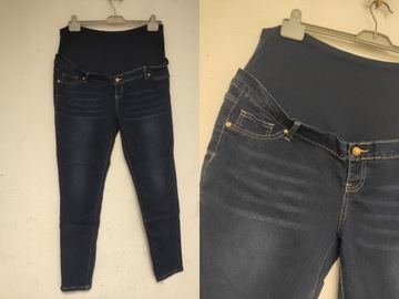 SHEIN Jeansowe rurki ciążowe EU 46