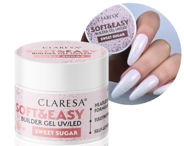 CLARESA СТРОИТЕЛЬНЫЙ ГЕЛЬ SOFT&EASY 12г набор СМЕШАЙ ЦВЕТА