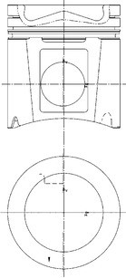 KOLBENSCHMIDT 40742600 PÍST