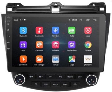 РАДИО ANDROID GPS Honda Accord 7 2003-7 8 4/64 DSP