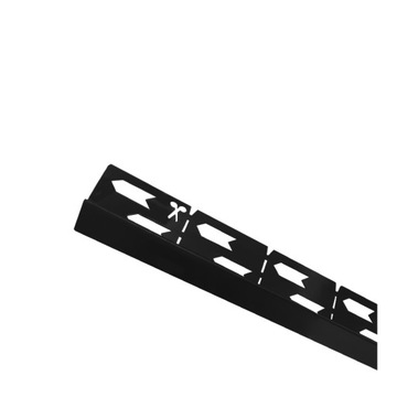 Listwa spadkowa VOGI CZARNA PRAWA - 120 cm